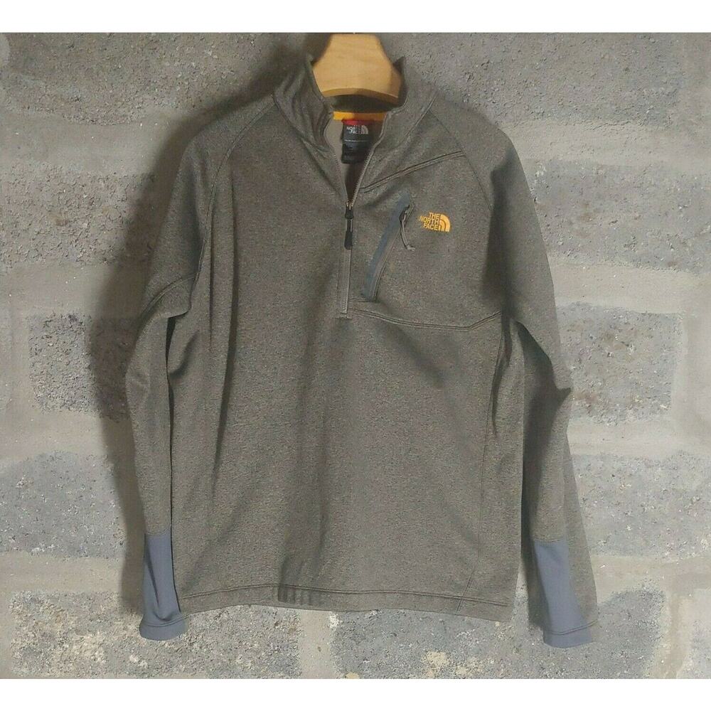 THE NORTH FACE mens sz L Canyonlands 1/2-Zip Fleece Top T164